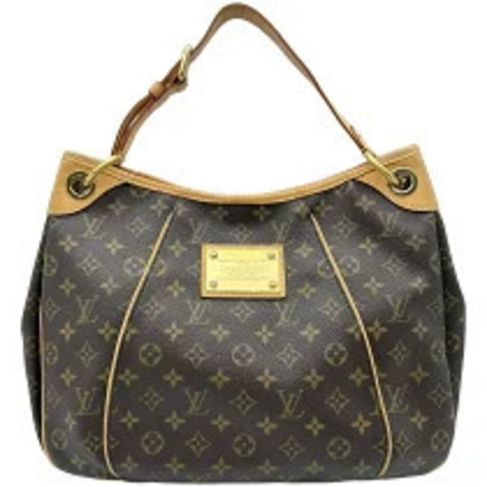 Louis Vuitton Galliera Brown Monogram Canvas Shoulder Bag